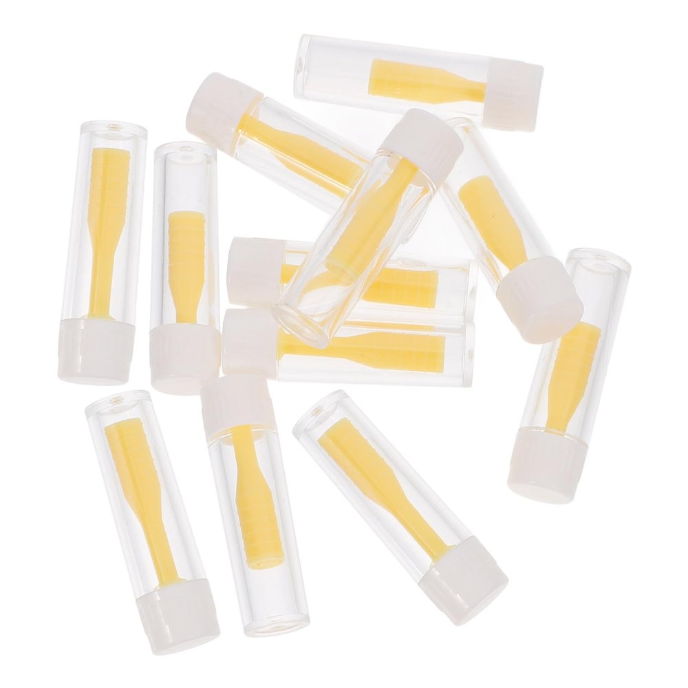 12pcs Invisible Lens Sticks Small Contacts Lens Remover Silicone Soft Material Easy Suction Lightweight Portable for Daily Use Contact Care