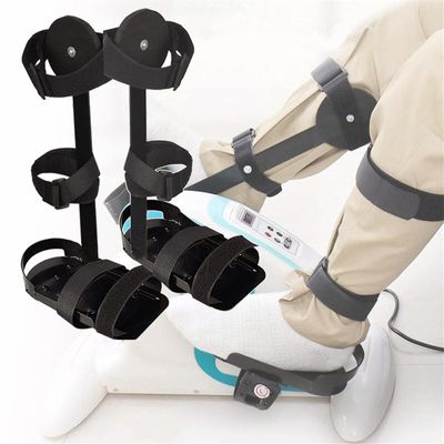 1 Pair Leg Ankle Fixed Support Bracket for Exercise Bike, Multi-Functional Rehabilitation Pedal Leg Protector Bracket with Vel-cro Fastening, for Rehabilitation Trainer for The Elderly and Disabled
