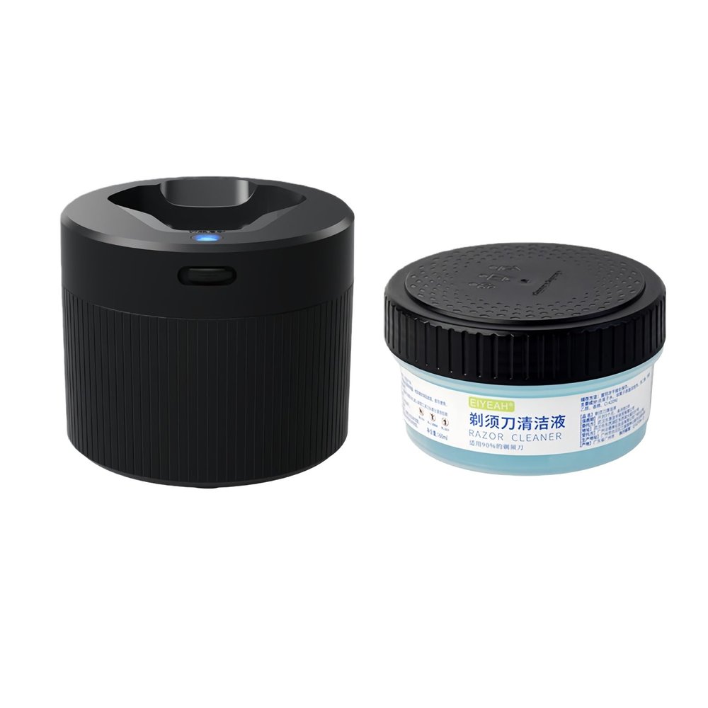 160ml Razor Cleaner Compatible For Philips Electric Shaver S7731 S7832 S8050 S9933 CC123 JC301 JC302 Refill And Cleaning Base(1 box ADD CLEANING CABIN)
