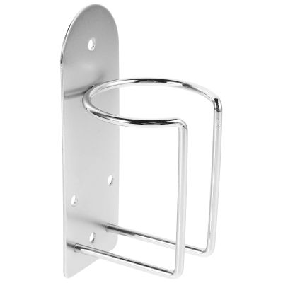 Angoily Hair Tool Organizer Wall Mounted Razor Holder 4.92 X 2.56 X 1.97 Inch Stainless Steel Shaving Stand with Multi-Use Storage for Barber and Bathroom Use