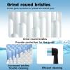 12PCS Toothbrush Heads Compatible with Oral B iO 2/3/4/5/6/7/8/9/10 Series Electric Toothbrush,Durable Medium Bristles Designed for Optimal Plaque Removal Toothbrush Heads Compatible with Oral B iO view 4