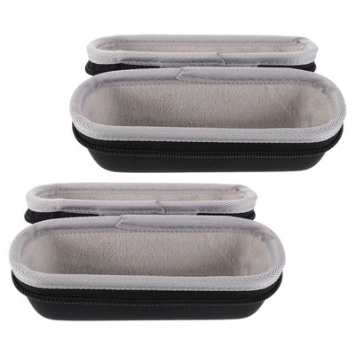 Operitacx 2pcs Eva Hard Shell Protective Storage Case for Forehead and Thermometers, Shockproof Travel Carrying Bag with Oxford Fabric, 176.58cm, Suitable for Digital Thermometers and Use