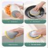 10 Pcs Sponges Washing Up, 2026 Round Double Kitchen Dishwashing Sponge, Pot Cleaning Wonders Non-Stick Oil Cleaning Cloths, Round Scouring Pads view 4