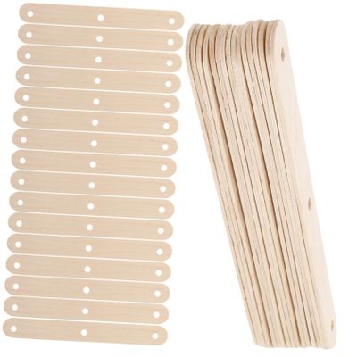 50pcs Wooden Ice Pop Sticks for Boys and Girls Craft DIY Beige