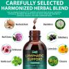 Lymphatic Drainage Drops with Dandelion & Burdock Root Extract Natural Wellness Support, Fast Absorbing Liquid 60ml view 3