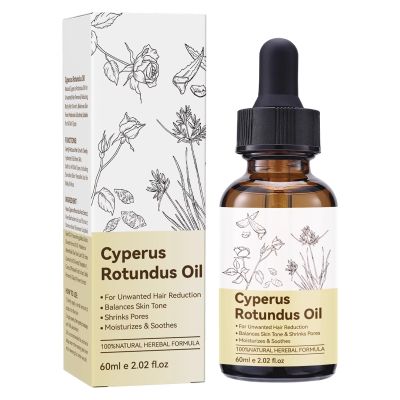 DUSKLYT Cyperus Rotundus Hair Removal Oil | Natural & Effective Hair Removal Solution | Moisturizes & Soothes Skin,Suitable For All Skin 60ML