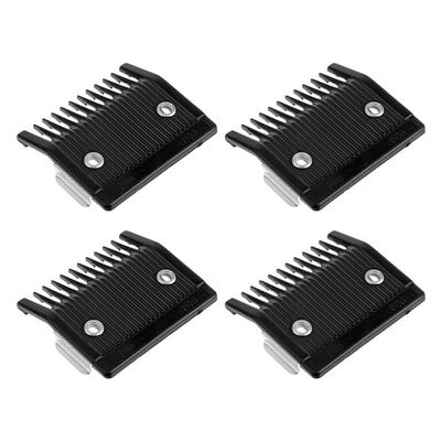 4Pcs Hair Clipper Attachment Combs, Replacement Cutting Guide with 3mm Metal Back, Compatible with Wahl Clippers 8467