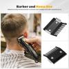 4Pcs Hair Clipper Attachment Combs, Replacement Cutting Guide with 3mm Metal Back, Compatible with Wahl Clippers 8467 view 4