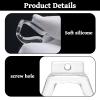 4-Pack Silicone Eyeglass Nose Pads Soft Comfort Nose Bridge Pads for Glasses & Sunglasses Non-Slip Nose Grips to Stop Glasses Slipping, Universal Fit Replacement Nose Pieces view 3