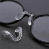 4-Pack Silicone Eyeglass Nose Pads Soft Comfort Nose Bridge Pads for Glasses & Sunglasses Non-Slip Nose Grips to Stop Glasses Slipping, Universal Fit Replacement Nose Pieces view 4