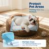 PORTENTUM Puppy pads 60x60 cm 100 pack 6 layer super absorbent leakproof with odor control Puppy training pads disposable view 4