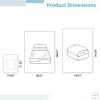 Disposable bed sheets, duvet covers, and pillowcases; hotel four-piece sets; travel bedding; thickened design; stain resistant; portable and easy to carry. view 4
