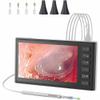 A digital otoscope with a camera, LED light, and PS screen, suitable for earwax removal in adults and pets. view 1