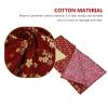GALPADA Japanese Style Cotton Lunch Box Cloth Sturdy Easy to Dry Bento Cloth for Wrapping Lunch Boxes for Office and Personal Home Use Red view 3
