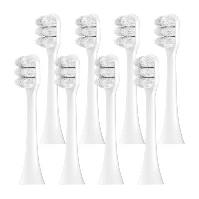 2/4/8/12 Pcs Compatible with Sonicare Toothbrush Replacement Brush Heads, Soft Toothbrushes Head(White-8 Pcs)