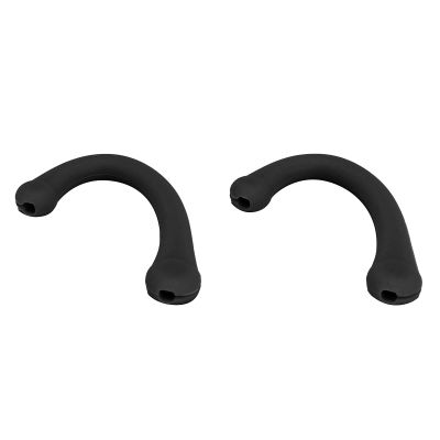 10 Pairs Soft Silicone Ear Protection Hook Mouth Muffle Ear Retainers Comfortable Ear Protector (Black)