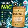 Pure Clean NAC Capsules N Acetyl Cysteine | Clean Formula Supplements | Crown Supplements UK (270 Capsules) view 4