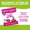 Kiddylicious Mixed Berry & Beetroot Filled Oat Bars, Soft FruitFilled Snacks for Toddlers, Source of Calcium, Individually Wrapped Bars - 40 pack view 4