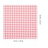 LAPYAPPE 100 Sheets Greaseproof Food Basket Liners Oilpaper Paper Sheets Pink Christmas Trees Snowflakes Design Safe and Healthy Double-Sided Use for Parties and Holidays view 2