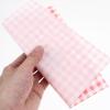 LAPYAPPE 100 Sheets Greaseproof Food Basket Liners Oilpaper Paper Sheets Pink Christmas Trees Snowflakes Design Safe and Healthy Double-Sided Use for Parties and Holidays view 4