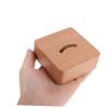 GALPADA Horn Natural Wooden and Wood Shoe Base Entryway Stand Organizer Compact Wear-Resistant with Grain and Decorative Appeal Hallway view 3