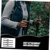 Toyvian 4pcs Ski Pole Wrist Straps Adjustable Nylon Bands Ergonomic Design Multifunctional Use for Hiking and Outdoor Adventures view 3