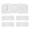 GLSTOY 5pcs Swim Goggle Buckle Strap Clips Sturdy Wear-resistant Plastic Snap Structure Replacement for Swimming Goggles with Reliable Performance Suitable for Daily Use and Racing Events view 1