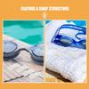 GLSTOY 5pcs Swim Goggle Buckle Strap Clips Sturdy Wear-resistant Plastic Snap Structure Replacement for Swimming Goggles with Reliable Performance Suitable for Daily Use and Racing Events view 3