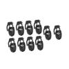 Shoelace Buckles 18pcs PVC Spring Clasp for Shoelaces view 1
