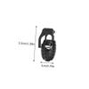 Shoelace Buckles 18pcs PVC Spring Clasp for Shoelaces view 2