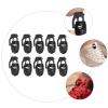 Shoelace Buckles 18pcs PVC Spring Clasp for Shoelaces view 3