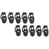 TEHAUX 18pcs Slip Rope Buckle Hat Adjustment Clasp End Clasp for Outdoor Shoes Equipment Adjustment Tool view 1