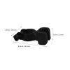 Ciieeo 8pcs Walking Stick Clip Cane Accessory for Walker Power Chair Cane Holder with Secure Grip Design Easy Installation Black Plastic for Older Adults Mobility Scooter and Crutches view 2