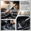 1 Pack Car Detailing Brush, Ultra Soft PPS+PET Interior Dusting Brush, Scratch-Free Cleaning Brush for Car Motorcycle Home Dashboard Air Vents Crevices (Black) view 4