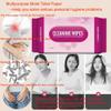 4Pack Luxury Travel Moist Toilet Wipes; Multipurpose Flushable Adult Wet Wipes for private care and hygiene; 48Count Skin Friendly Cleaning Wipes for Home, Outdoors view 3