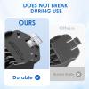 Clipper Guards for Wahl Clipper with Metal Clip, Cutting Guides Accessories from 1/16to 1, Fits Most Full Size Wahl Clippers Trimmer (10PCS, 1.5mm to 25mm, Black) view 4
