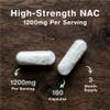Nutrivo NAC Supplement (N-Acetylcysteine) 1200mg Per Serving | 180 N Acetyl Cysteine Capsules - 3 Month Supply | Free Form, Non-GMO, Gluten Free | Made in UK view 4