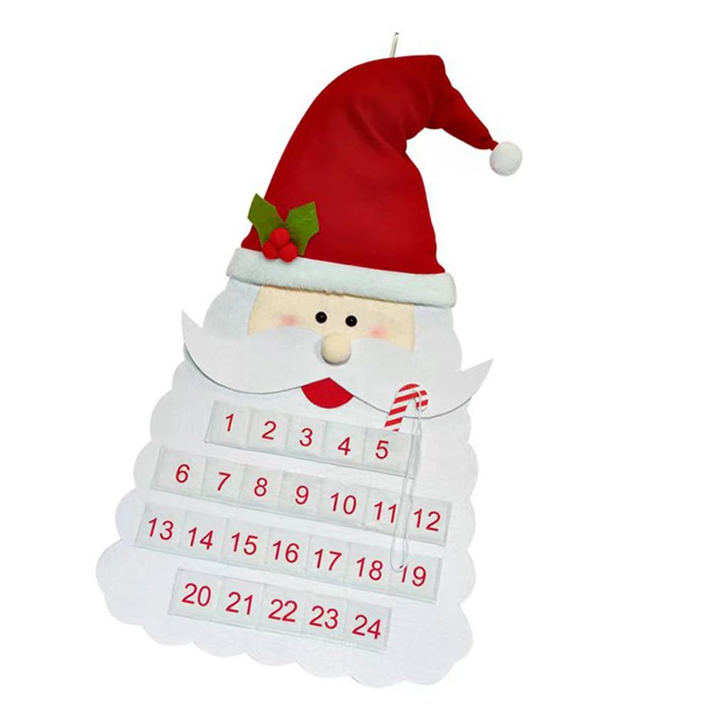 Tsophreniq Christmas Tree Shape Advent Calendar Stylish Countdowns Easy Hanging Tree Designs for Festival Mood Countdowns