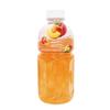 Flavoured Nata De Coco Drink 320ml Refreshing Fruit Juice Drink, Select Your Flavour, Perfect Summer Beverage, Sweet Ready to Drink - mgg (3 x Bottle, Coco Drink Peach) view 2