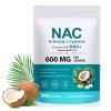 NAC Supplement Softgels, 300 Count N-Acetyl Cysteine Supplement with NAD+, Coconut & MCT Oil, Antioxidant & Cellular Health Support, Normal Liver Function Non-GMO, Gluten Free view 1