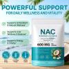 NAC Supplement Softgels, 300 Count N-Acetyl Cysteine Supplement with NAD+, Coconut & MCT Oil, Antioxidant & Cellular Health Support, Normal Liver Function Non-GMO, Gluten Free view 3