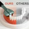 8-PCS Deep Clean 3-Sided Toothbrush Set, Soft Bristles for Sensitive Teeth, Gentle Dental Care for Kids & Adults, Ergonomic Handle, Travel-Friendly view 2