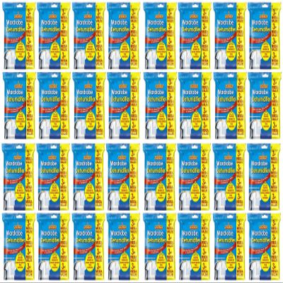 Wardrobe DEHUMIDIFIER Disposable Hanging Bags Room Moisture Absorber Condensation Remover for Damp, Mould in Home, Bathroom, Window, House, Kitchen, Bedroom Interior Traps (Pack of 96)