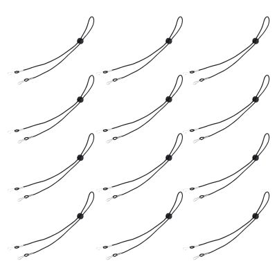 GALPADA 12 Pcs Adjustable Mask Holder Rope Windproof Ear Strap with Plastic and Polyester Material Prevents Glasses Fall and Hat Loss for Hiking and Running
