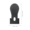 Housoutil 2pcs Electric Wheelchair Accessories Replacement Backrest Frame Foldable Black Plastic Part for Power Wheelchair Easy Install for Seniors view 2