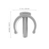 4 Pcs Universal Canes C-Shape Latch Clamp Replacement Buckle view 2