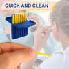 80pcs Hearing Aid Filters for Starkey, Plastic Hearing Aid Wax Guard Filters Practical Cleaning Tools Kit Compatible with Starkey Livio Livio AI view 4