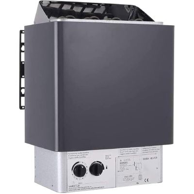 Stainless Steel Sauna Heater, Internal Control Heating Stove for Wet and Dry Saunas, Temperature Adjustable for Home and Spa Use