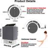 Stainless Steel Sauna Heater, Internal Control Heating Stove for Wet and Dry Saunas, Temperature Adjustable for Home and Spa Use view 4