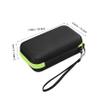 COMPUKAS Non-contact Bag Protective Case Eva Shockproof Storage Bag with Lanyard Wear-resistant Portable Carrying Case Black Green view 2